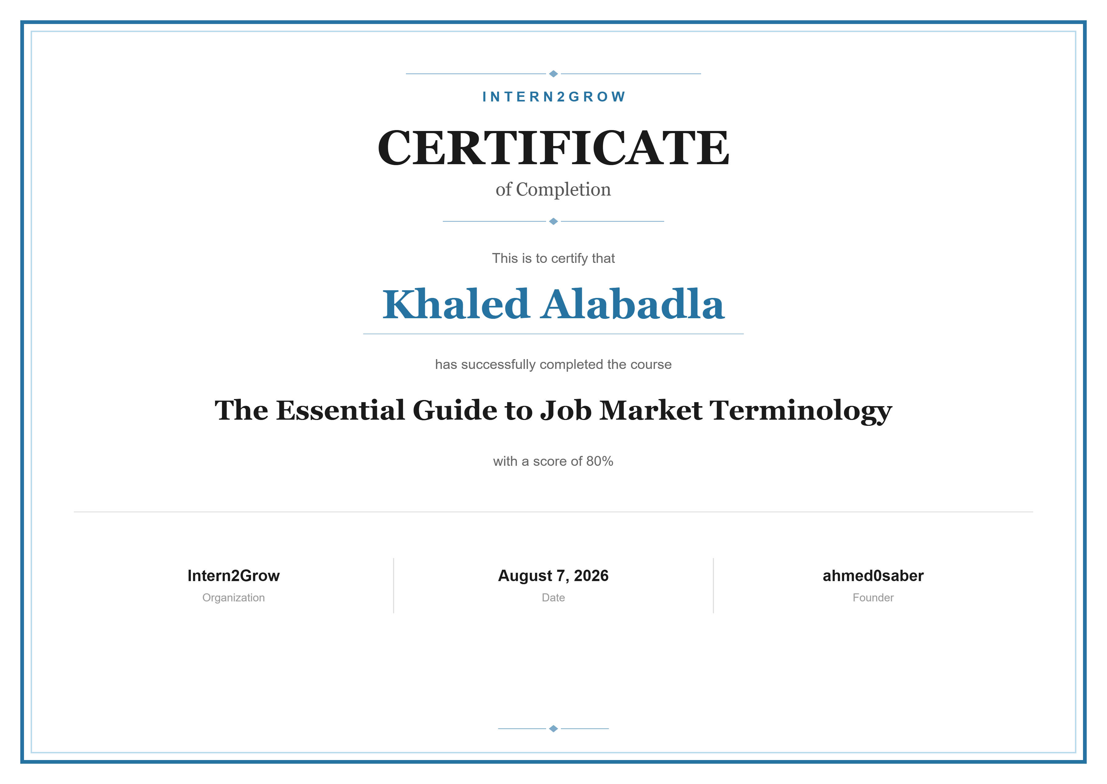 The Essential Guide to Job Market Terminology Certificate